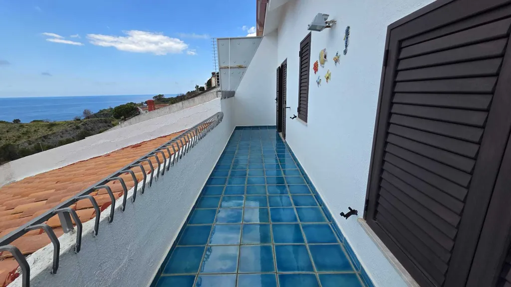 Terrasse - Apartment with Terrace and Balcony in Scalea