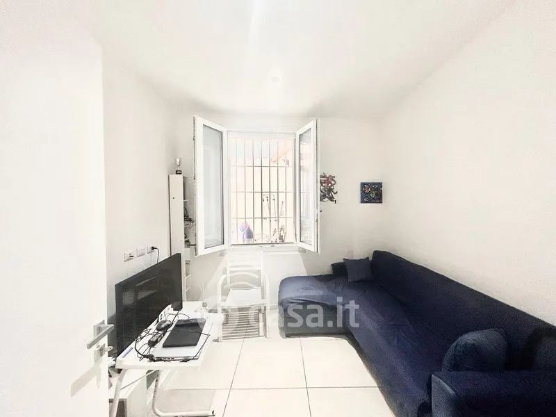 Living Room - Modernised Trilocale with Private Courtyard in Cagliari