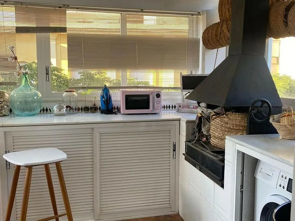Kitchen - Penthouse Apartment with Pool on Marbella Promenade