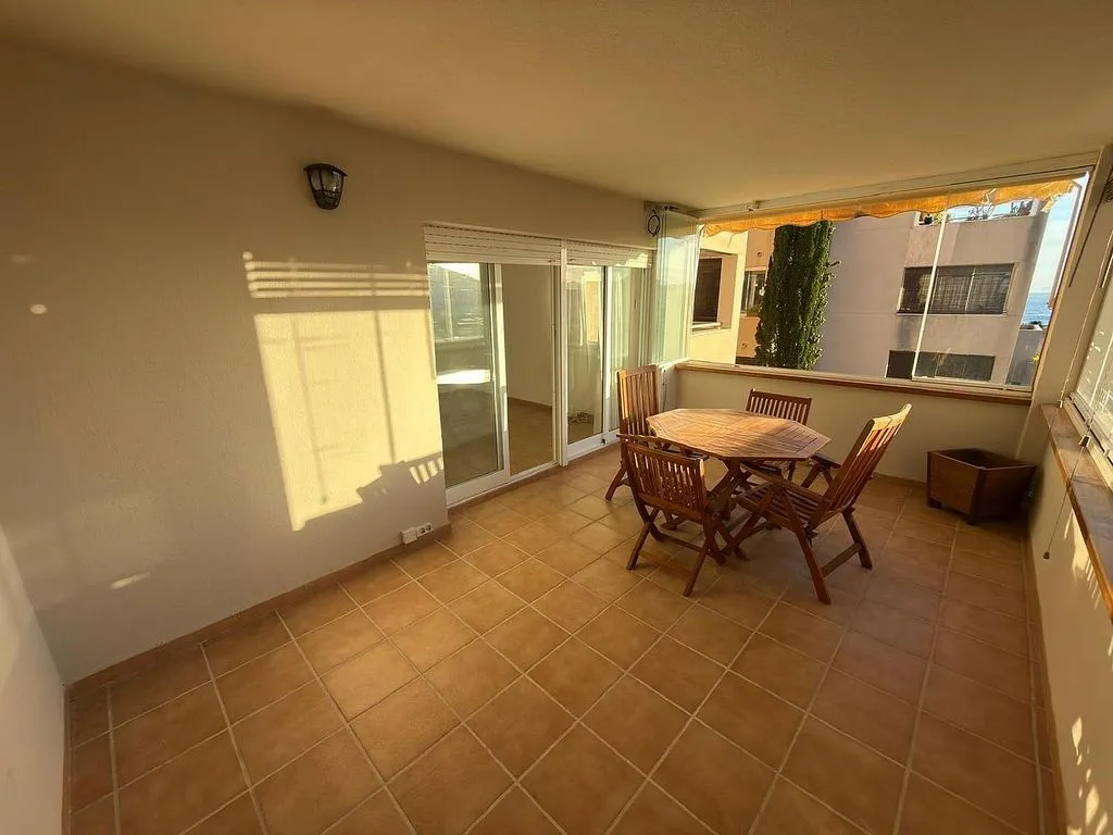 Terrasse - Apartment with Pool in Calabardina-Cope