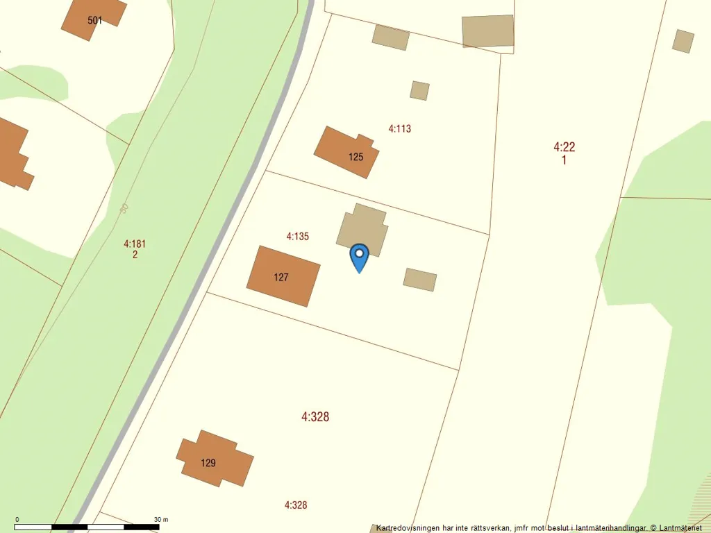 1-Plan Villa with Garden near Vänern