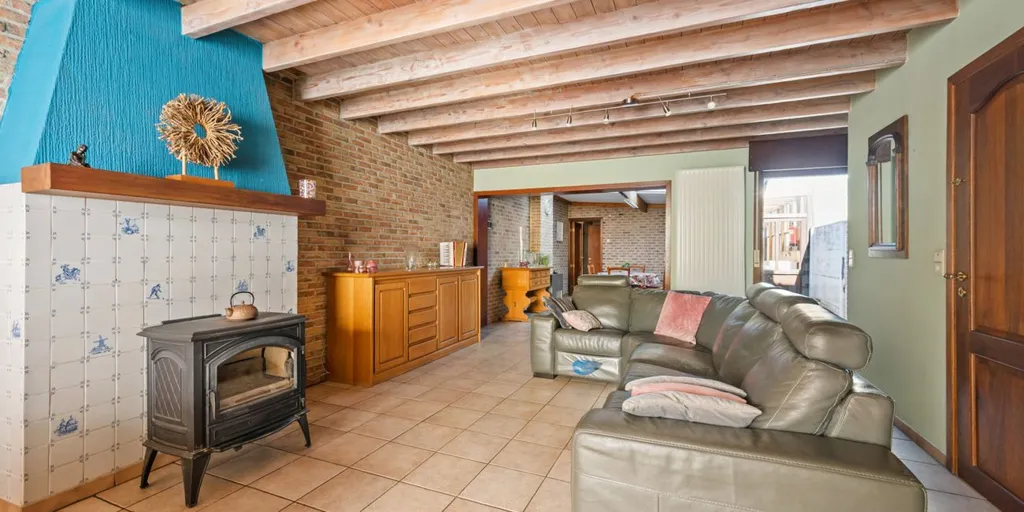 Séjour - Appartement avec Garage dans le Centre de Roeselare