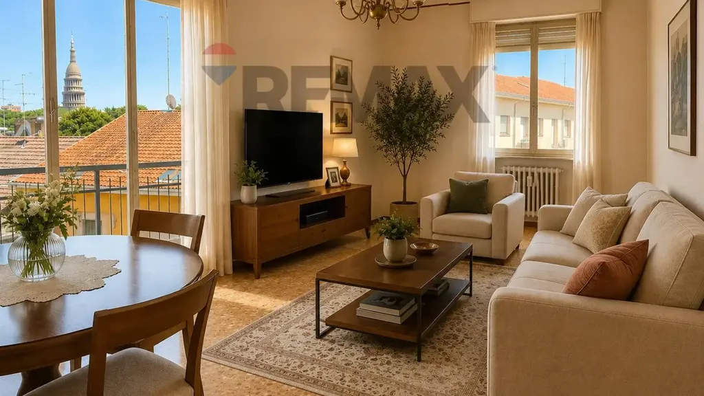 Soggiorno - Triplex with Box in San Martino, Novara