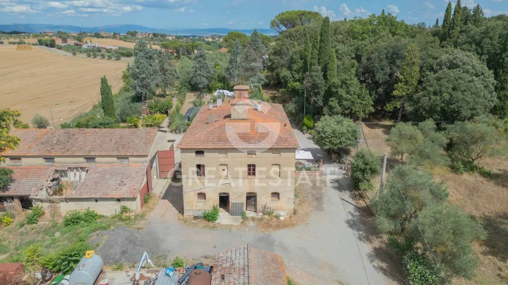 Õhuvaade - Rustic Casale with Panoramic Views in Castiglione del Lago