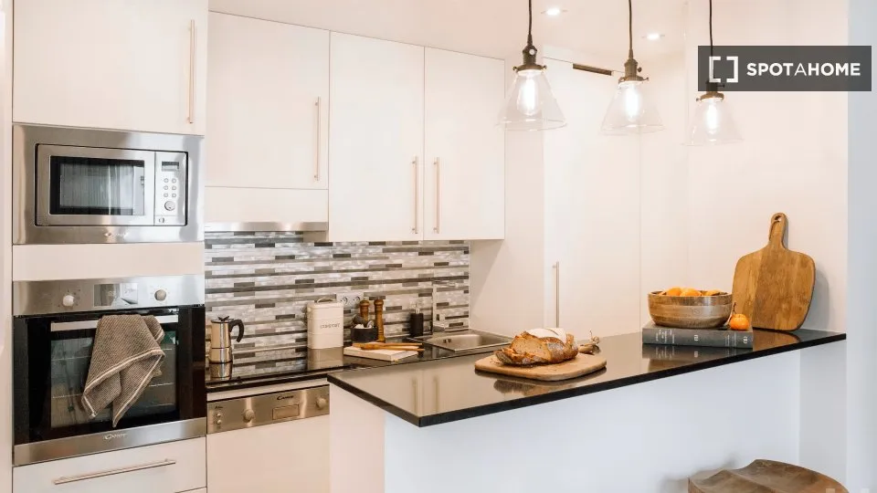 Cucina - 2-Bedroom Apartment in Legendre-Lévis, Paris