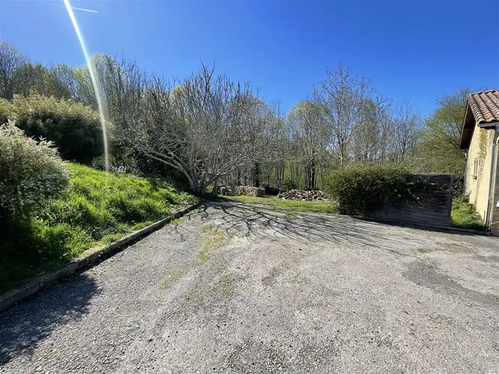 Extérieur - Maison avec piscine et vue montagne à Montgauch