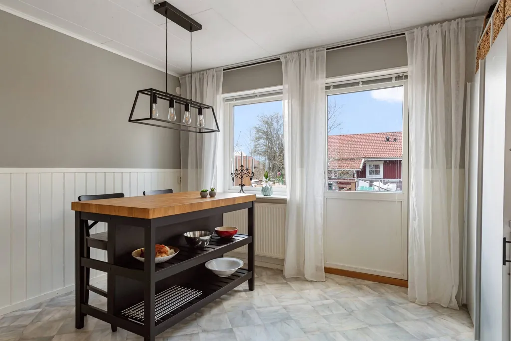 Köök - Cozy Bostadsrättsvilla with Garden in Rånäs