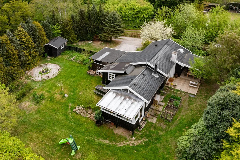 Aerial - 3-room house in Dronningmølle