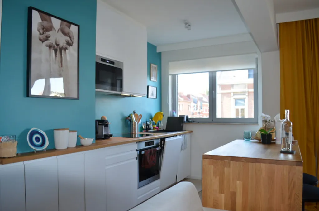 Köök - Furnished Apartment with Balcony in Uccle