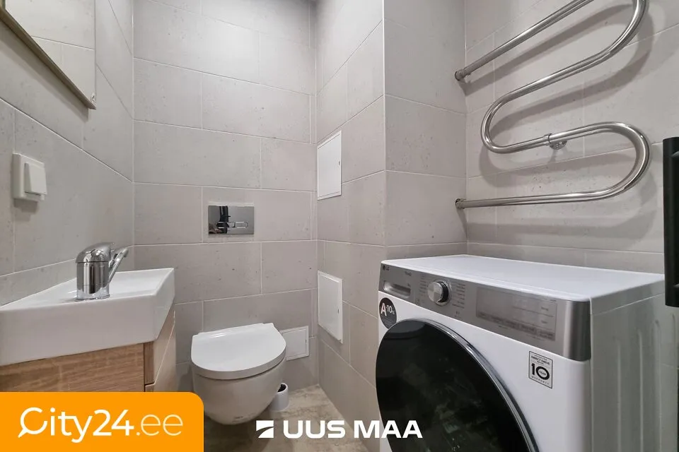 Salles de bain - Spacious Flat with Garden in Rakke, Väike-Maarja