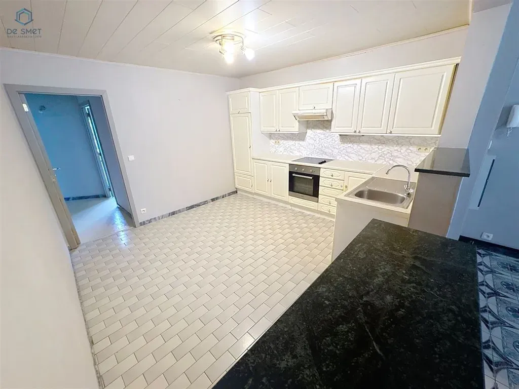 Köök - Appartement with Terrace in Geraardsbergen