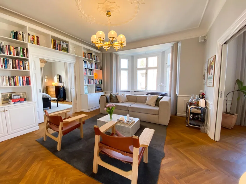 Elutuba - Maisonette with Garden View in Frederiksberg