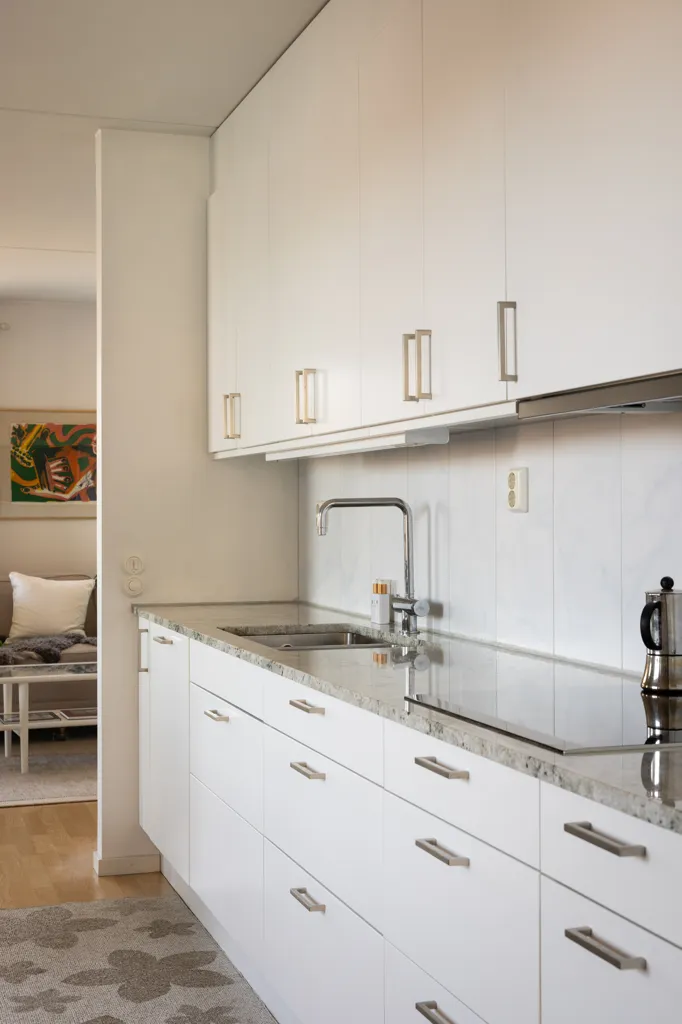 Cuisine - 55+ Apartment with Two Balconies in Nockeby Backe