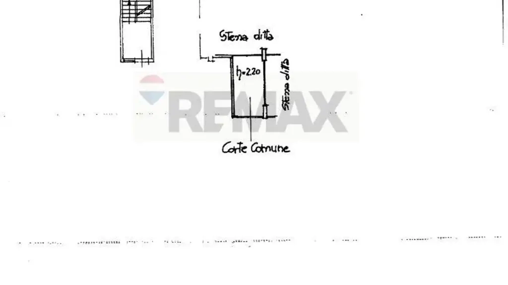 Plan - Three-Bedroom Apartment with Terraces in Roccastrada