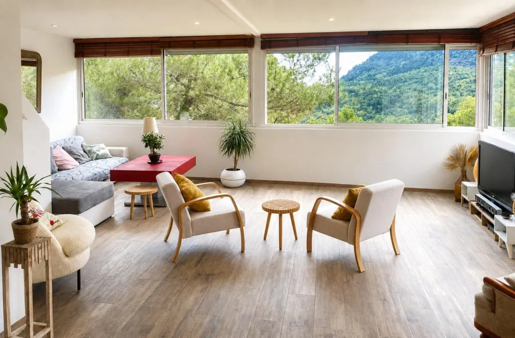 Séjour - Duplex Atypique avec Terrasse à Tourrette-Levens