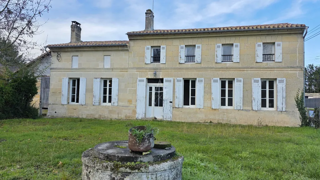 Extérieur - Maison en Pierre avec Chai à Saint-André-de-Cubzac