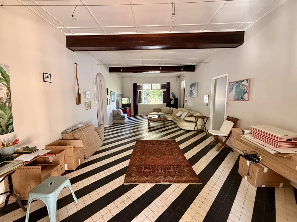 Séjour - Villa avec Accès Plage à Saint-Gilles-les-Bains