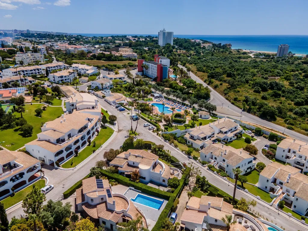 Aerial - Sea View Villa with Pool in Alvor
