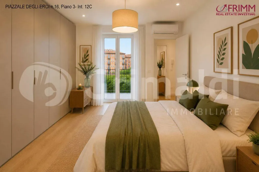 Camere da letto - Modern Bungalow with Balcony in Rome