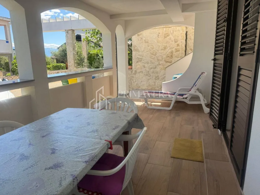 Terrasse - Duplex House with Sea View on Vir Island