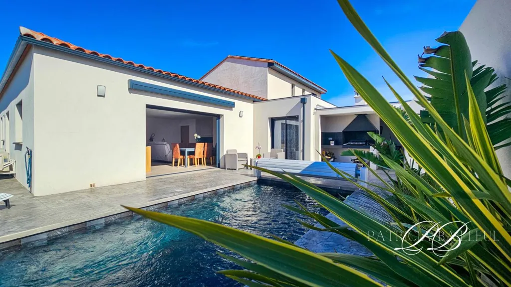 Bassein - Contemporary House with Pool in Ortaffa