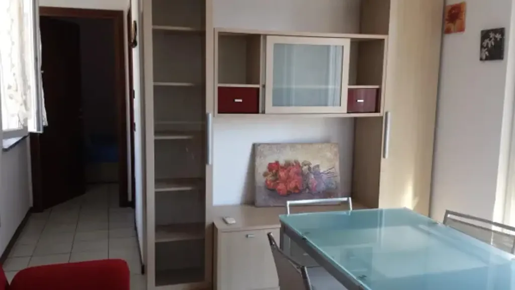 Dining Room - Armed Two-Bedroom Apartment in Piacenza