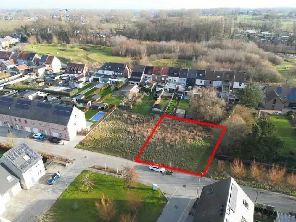 Vue aérienne - Terrain à Bâtir près du Centre d'Alost
