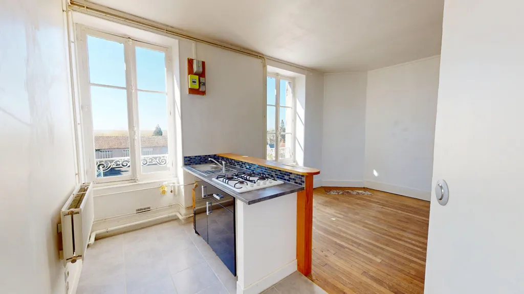 Cuisine - Appartement T3 avec Vue Cathédrale à Nevers