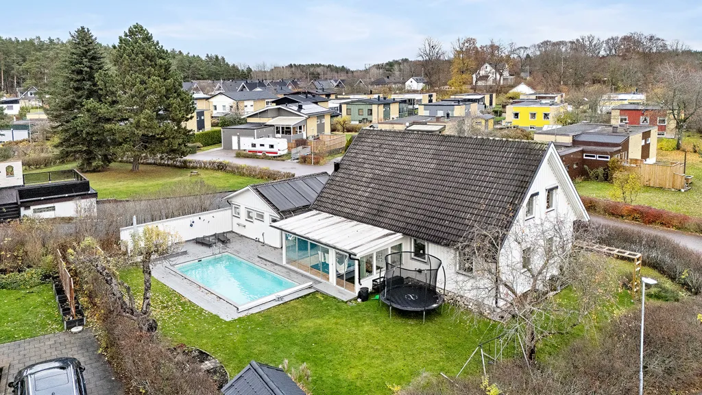 Vue aérienne - Family Villa with Pool in Eskilstuna