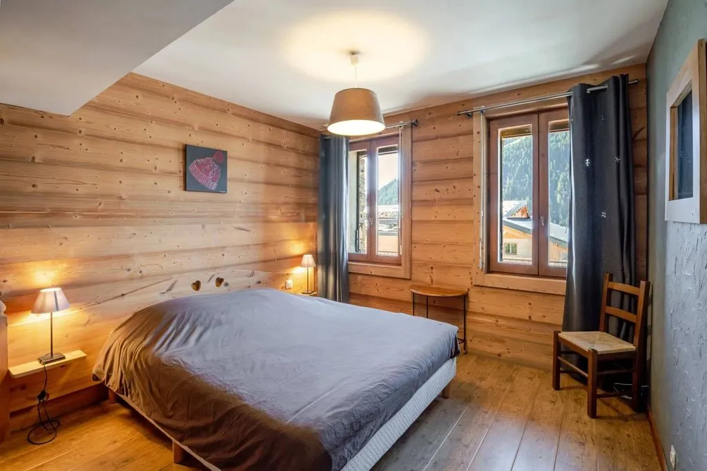 Chambres - Chalet Luxueux avec Vue Montagne à Châtel