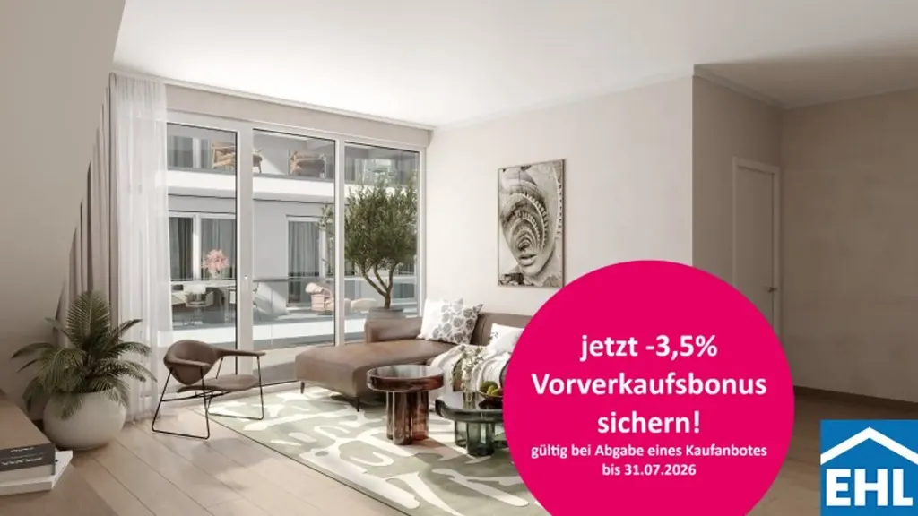 Séjour - Modern Apartments with Private Balconies in Atzgersdorf