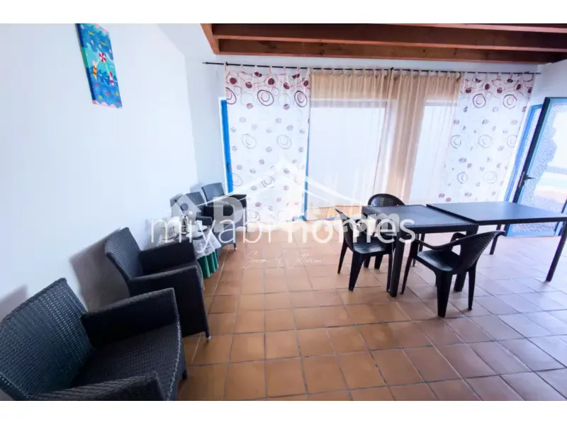 Sala da pranzo - Bungalow with Pool and Studio in Playa Blanca