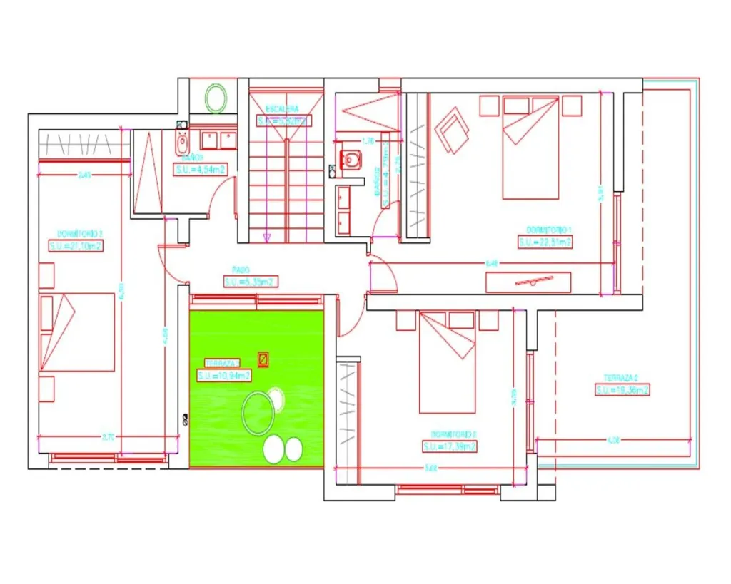 Plaan - Modern Villa with Pool in Benissa Pueblo