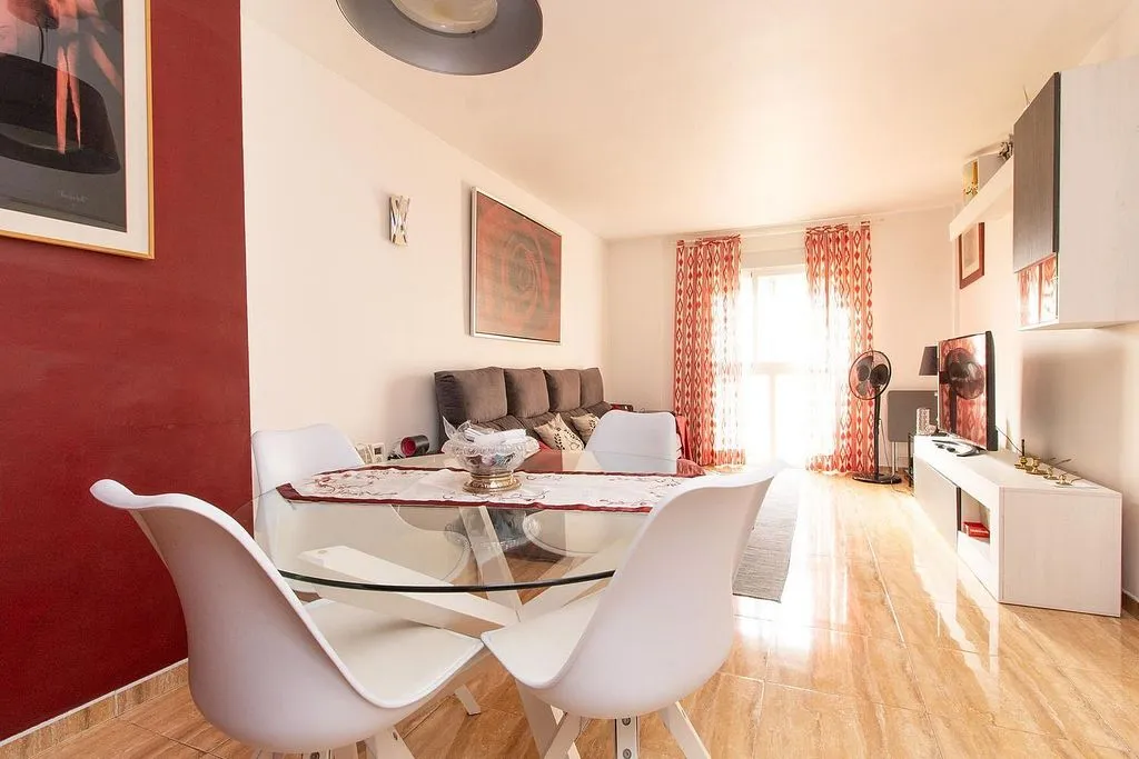 Sala da pranzo - Penthouse with Rooftop Terrace in Can Pastilla