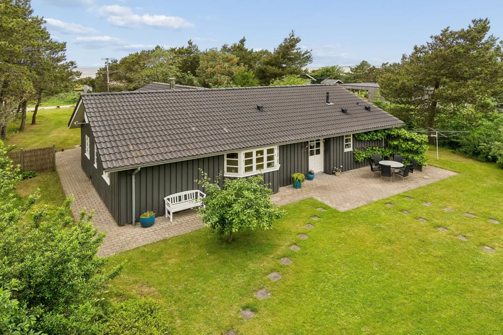 Aerial - Cottage with Limfjorden View in Løgstør