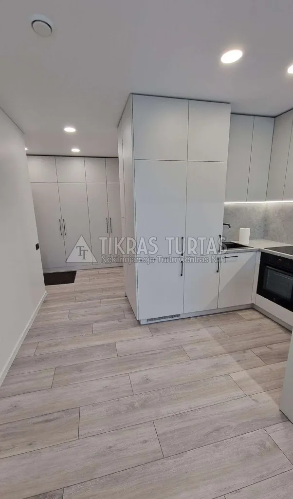 Cuisine - 1-Bedroom Apartment with Terrace in Klaipėda