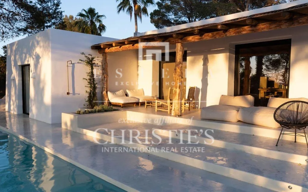 Piscine - Contemporary Villa with Pool in Cala Conta, Ibiza