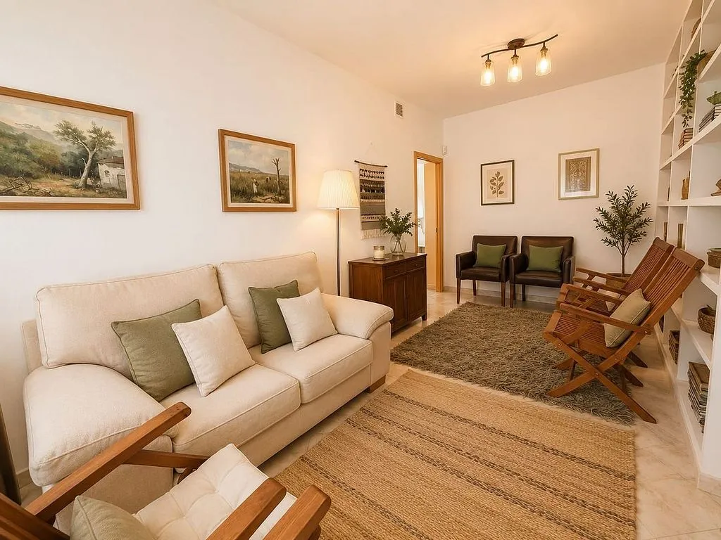 Soggiorno - Chalet with Pool and Terrace in Carranque