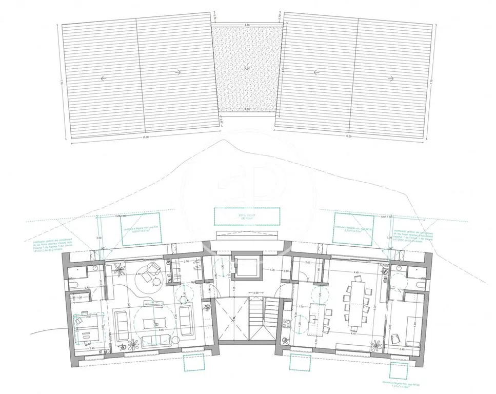 Plan - Passive Villa with Parc Views in Sant Cugat