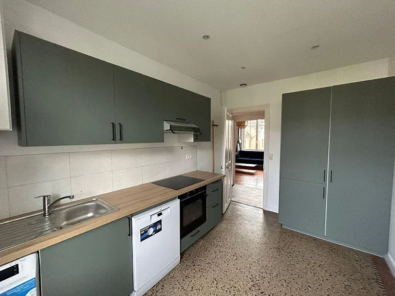 Köök - Furnished Flat with Balcony in Caen
