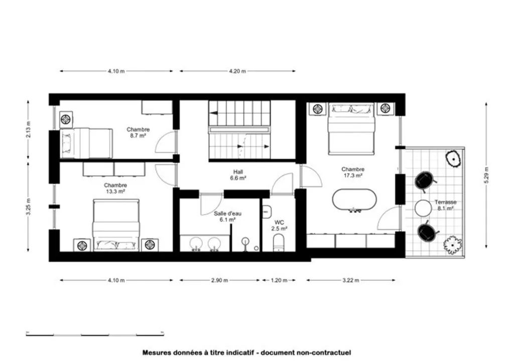 Planimetria - Versatile House with Studio in Bierges