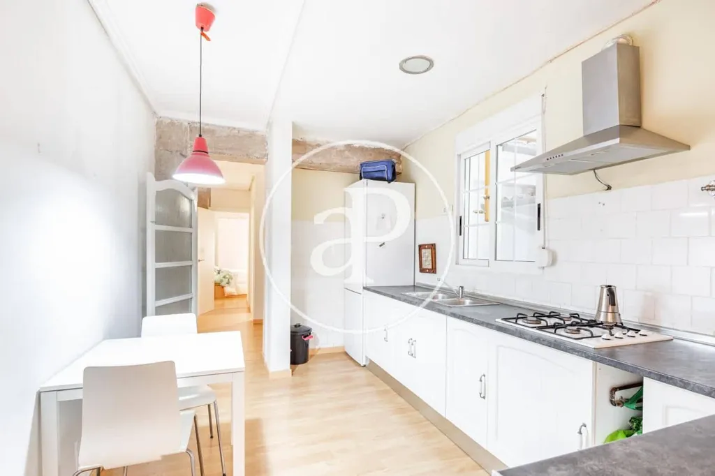 Cuisine - Modern Flat with Terrace in Nou Moles