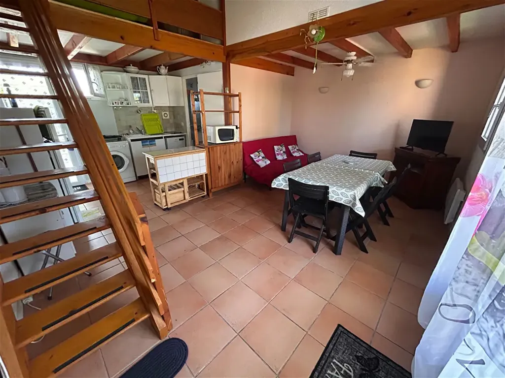 Söögituba - 3-Bed Flat with Pool in Saint-Augustin