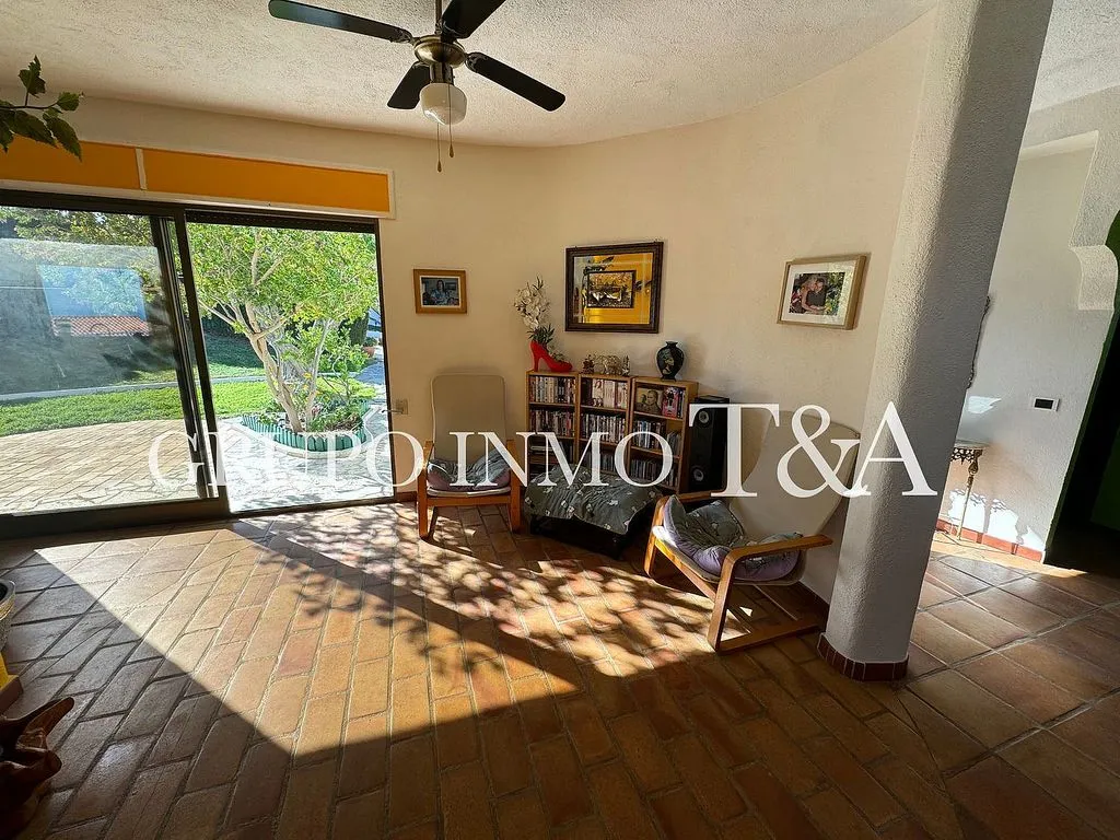 Terrass - Chalet with Pool and Sea View in Las Atalayas