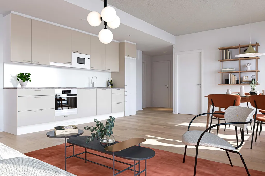 Elutuba - Modern Apartment with Balcony in Raisio