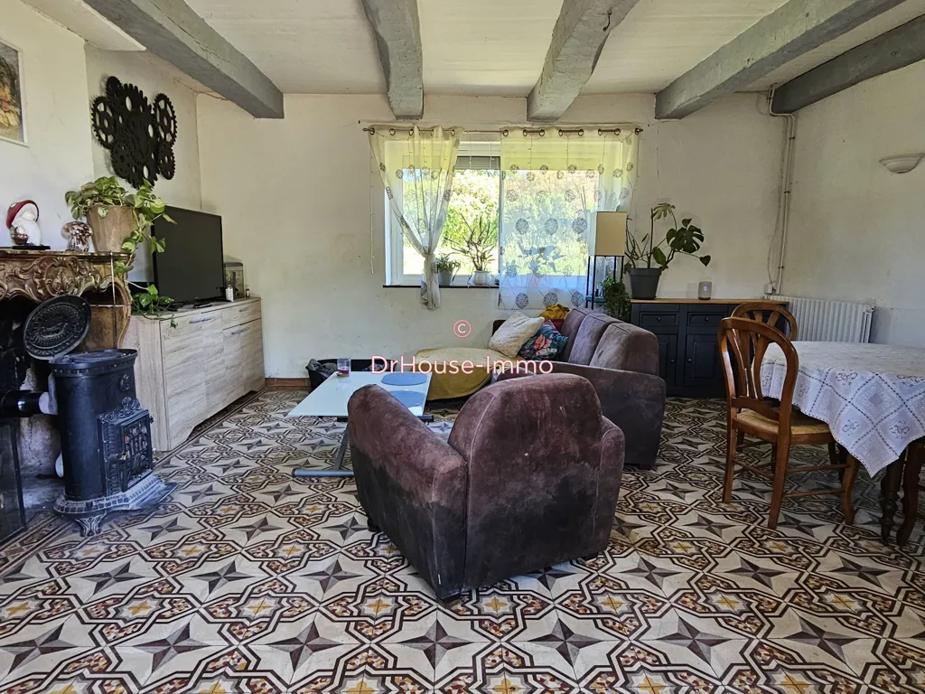 Séjour - Maison en Pierre avec Jardin à Renève