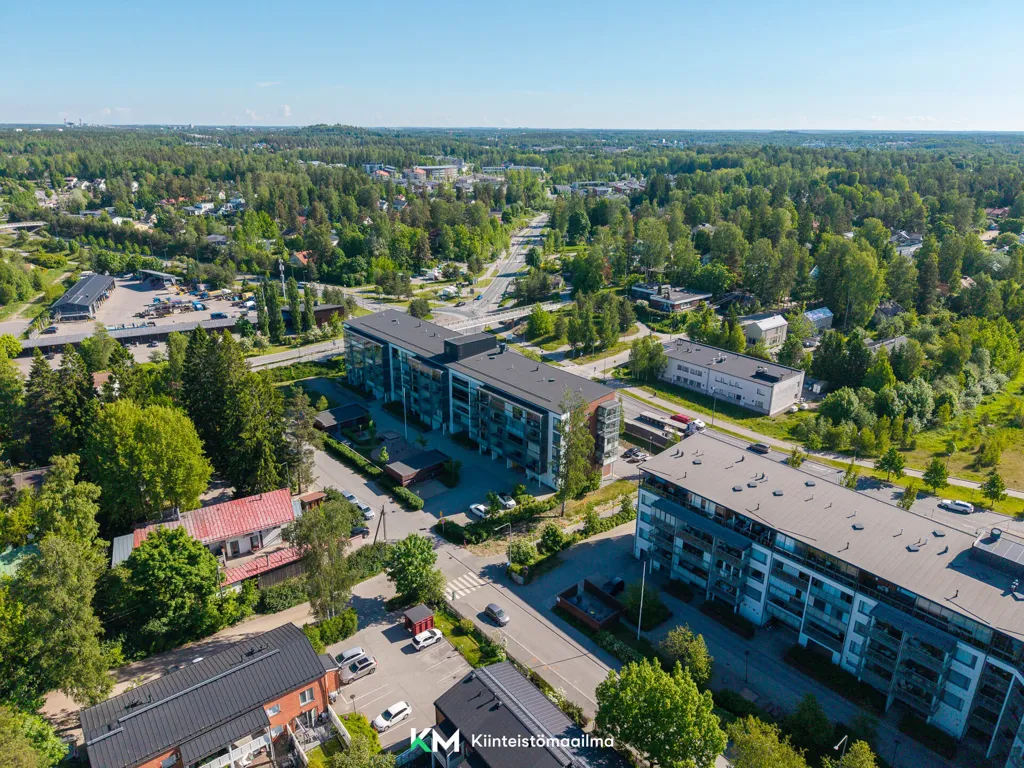 Õhuvaade - Bright Apartment with Balcony in Espoo Centre