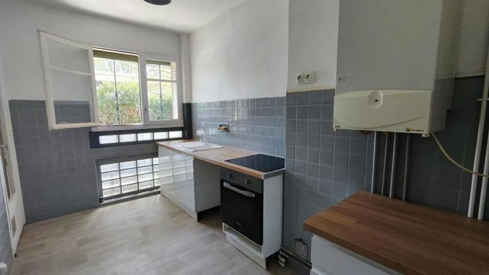 Köök - Studio with Balcony near Perpignan University