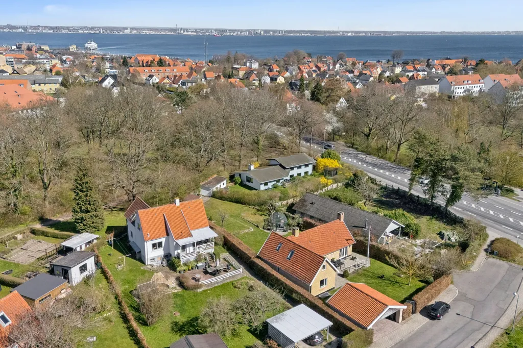 Vue aérienne - Maison 5 pièces à Helsingør
