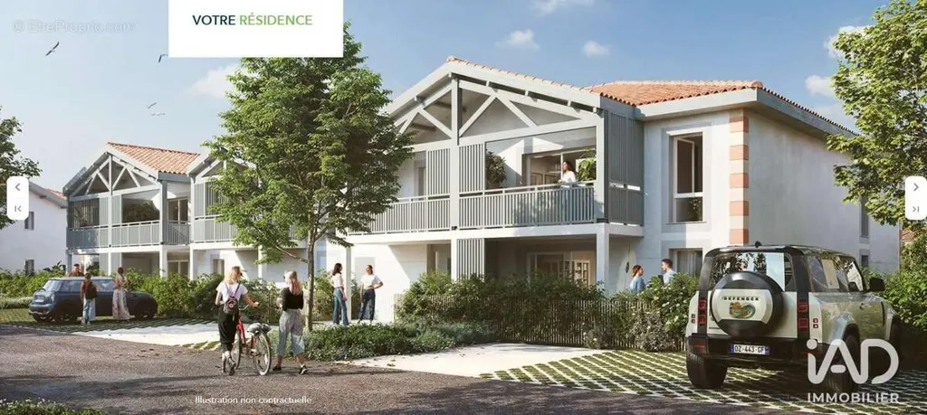 Appartement avec Terrasse au Centre de Parentis-En-Born
